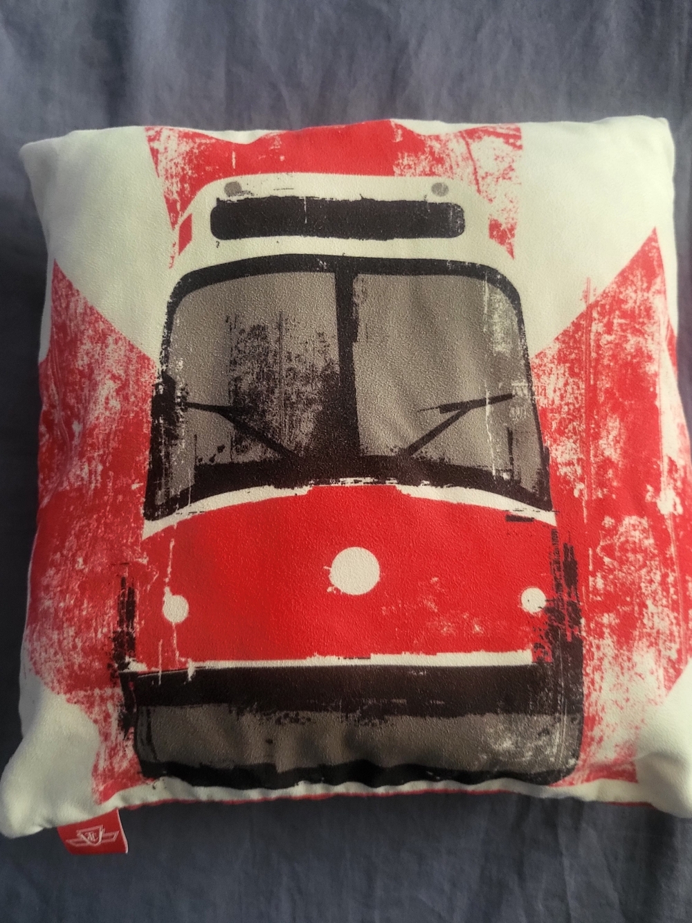 TTC Streetcar Accent Pillow -